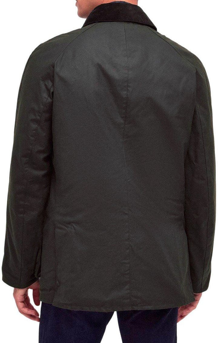 Barbour BARBOUR ASHBY WAX OLIVE JACKET Groen