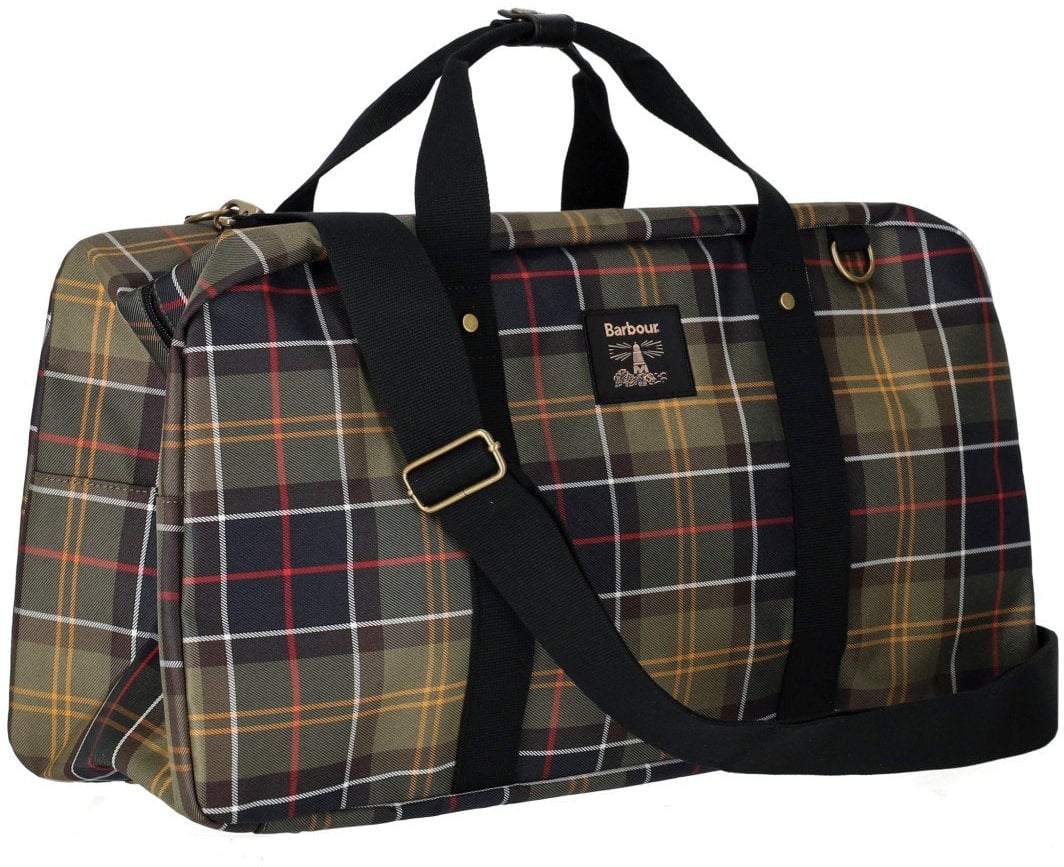 Barbour BARBOUR TORRIDON CLASSIC TARTAN DUFFLE BAG Groen