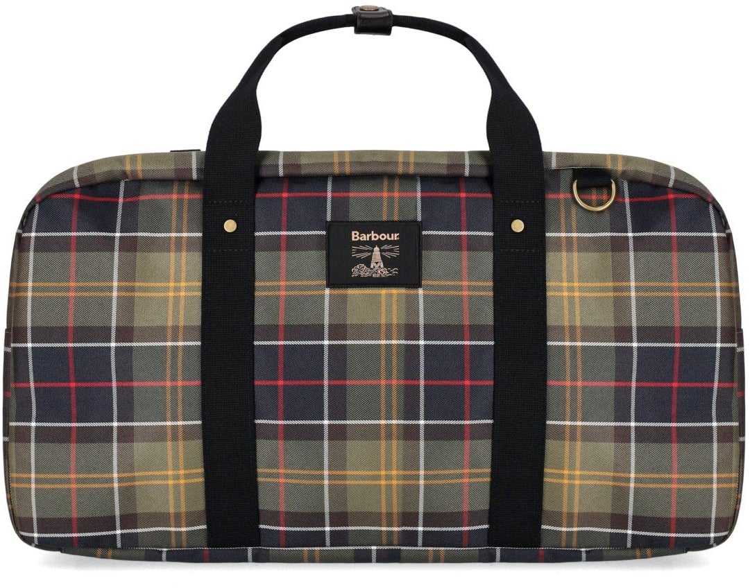 Barbour BARBOUR TORRIDON CLASSIC TARTAN DUFFLE BAG Groen