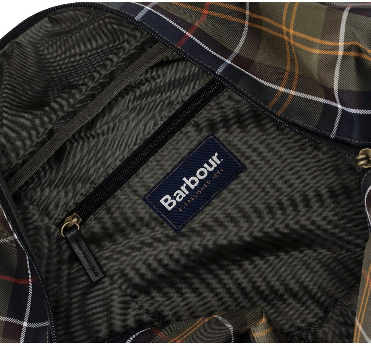 Barbour BARBOUR TORRIDON CLASSIC TARTAN DUFFLE BAG Groen