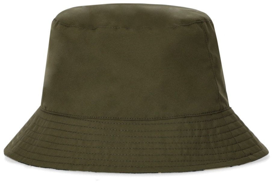 Barbour BARBOUR HUTTON REVERSIBLE BUCKET HAT Groen