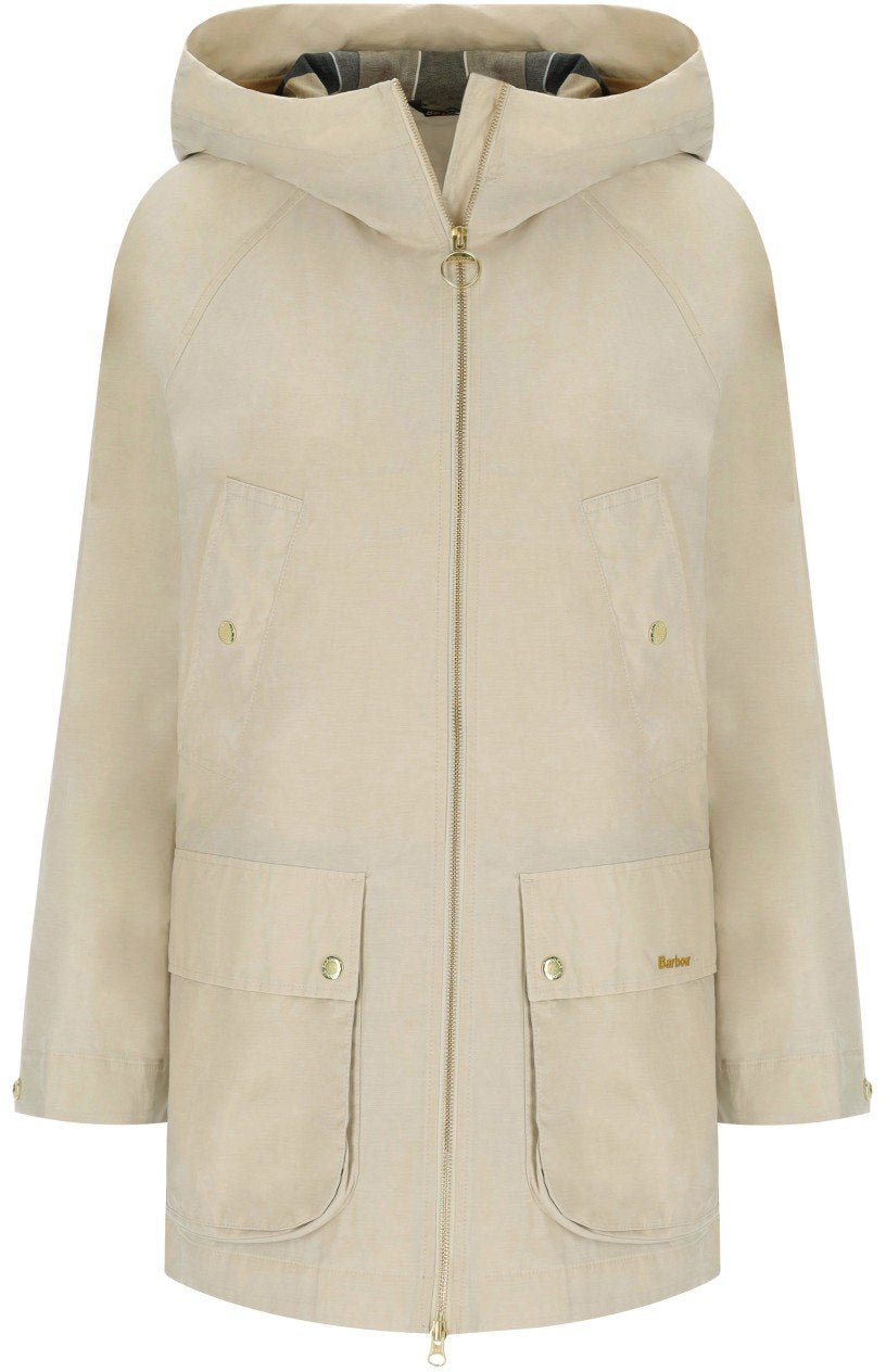 BARBOUR MIDDELMARCH HOODED JACKET Beige