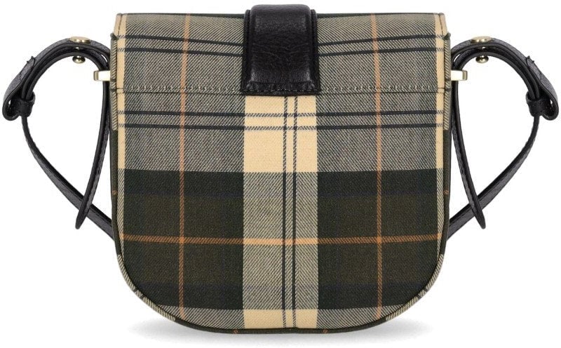 Barbour BARBOUR ELM TARTAN CROSSBODY BAG Groen
