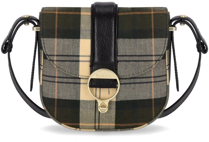 Barbour BARBOUR ELM TARTAN CROSSBODY BAG Groen