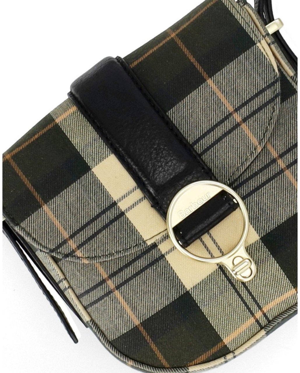 Barbour BARBOUR ELM TARTAN CROSSBODY BAG Groen