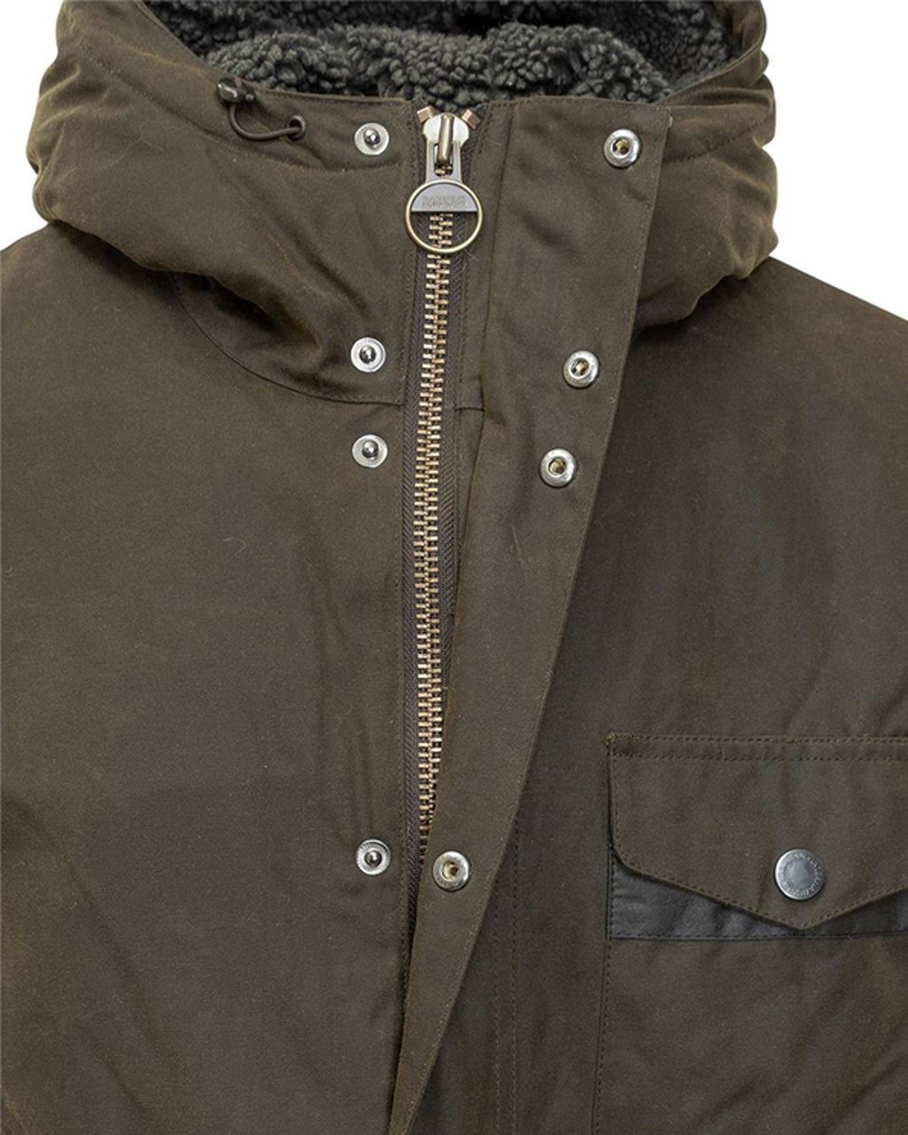 Barbour Coats Olive Donkergroen