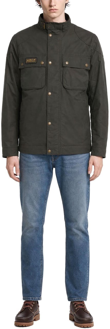 Barbour Coats Olive Night Donkergroen
