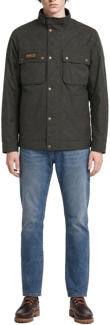 Barbour Coats Olive Night Donkergroen