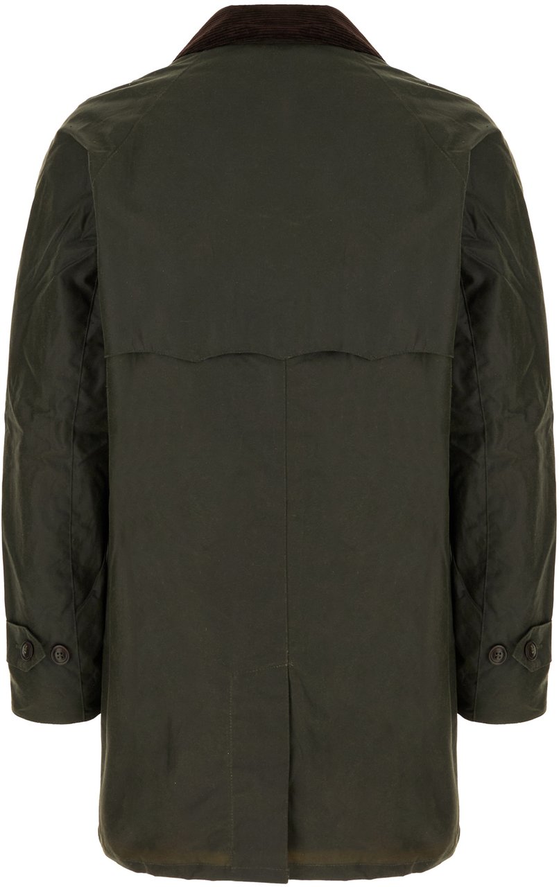 Barbour Barbour Dark green cotton jacket Groen