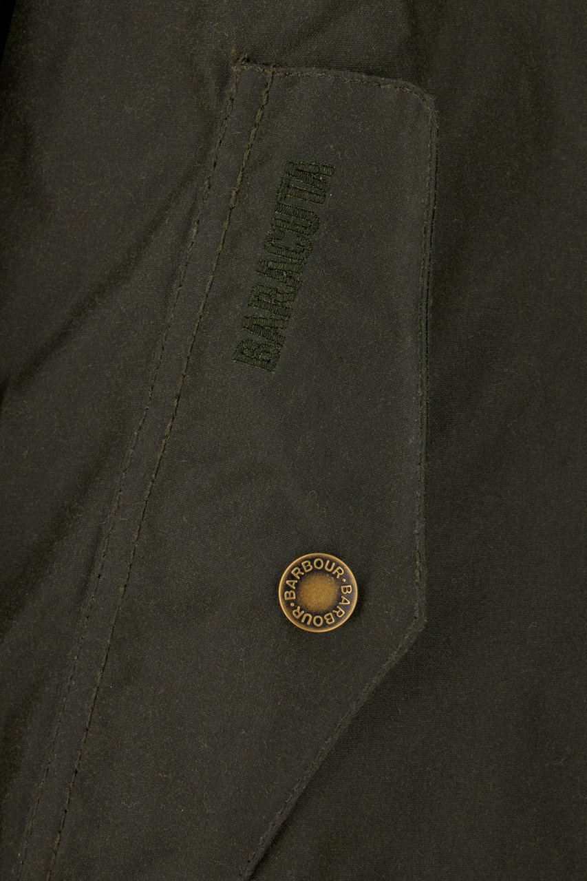 Barbour Barbour Dark green cotton jacket Groen