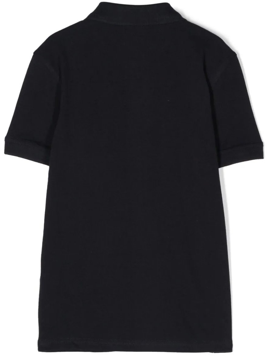 Barbour boys floyd polo black Zwart