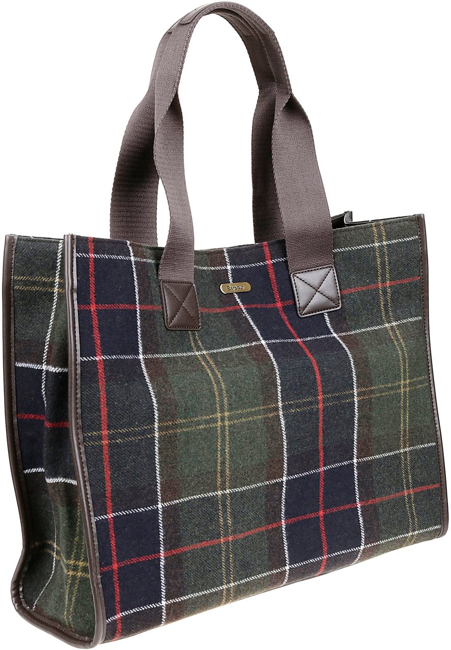 Barbour Bags Tartan Verde Groen