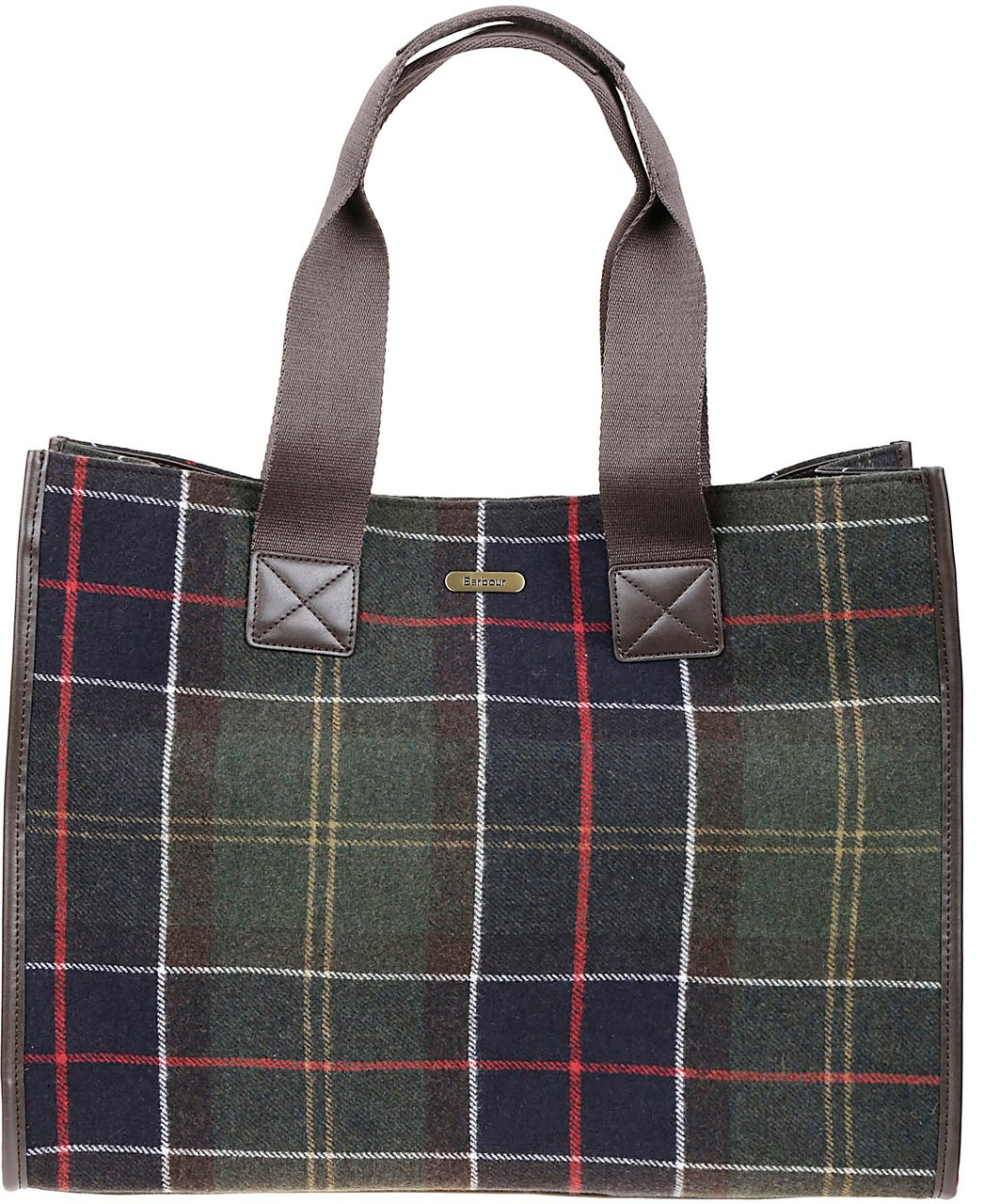 Barbour Bags Tartan Verde Groen