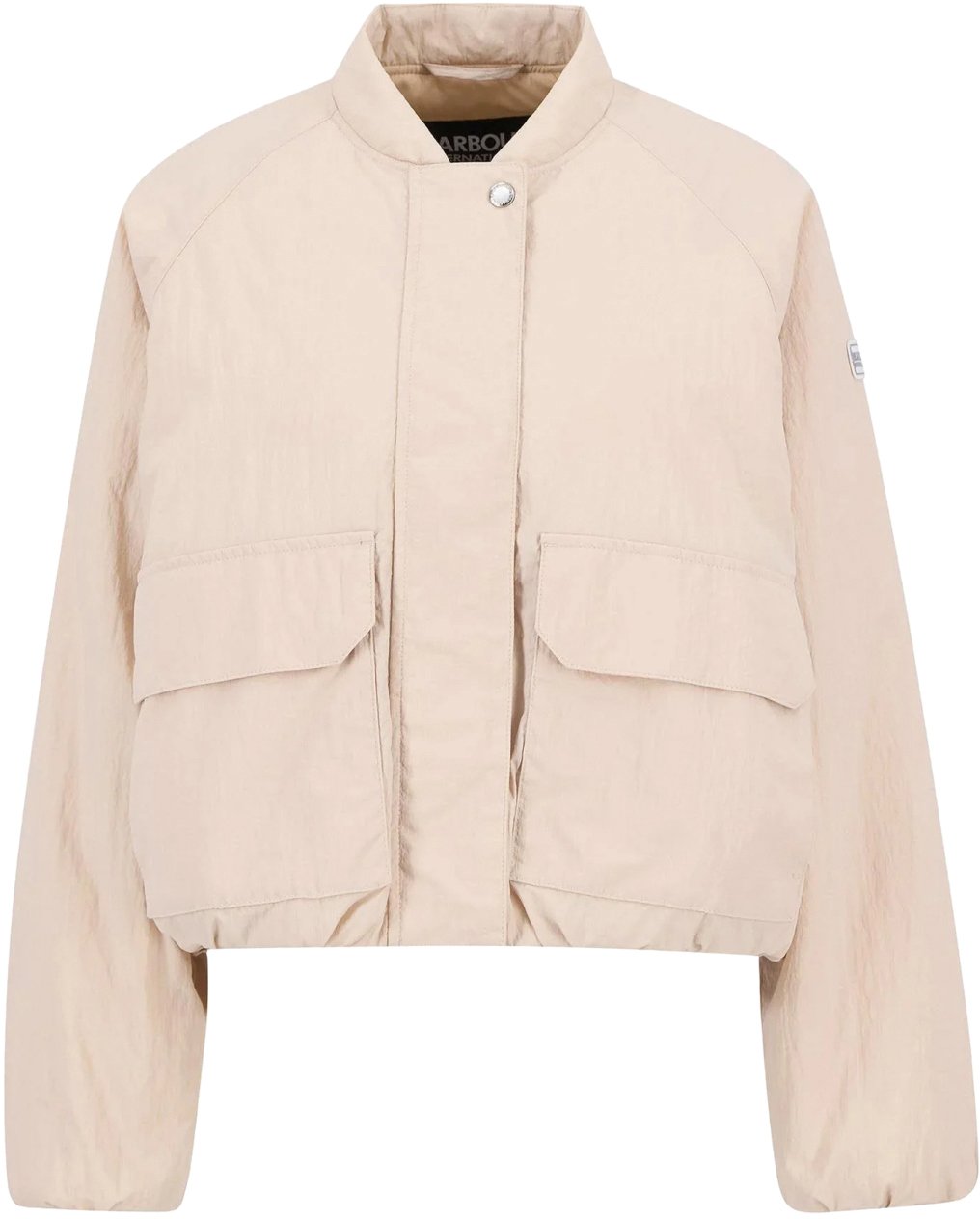 Barbour Costello Relaxed Fit Bomber Jacket Roze