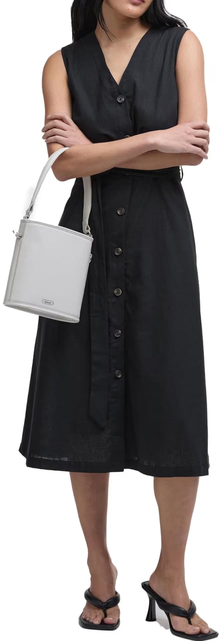Barbour Dresses Black Zwart