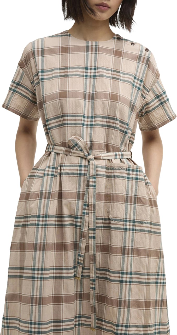 Barbour Dresses Archive Tartan Beige