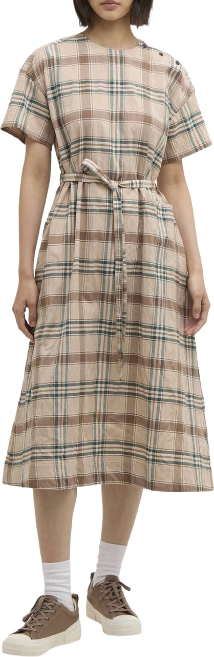 Barbour Dresses Archive Tartan Beige