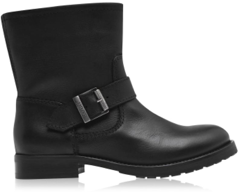 Barbour Baja Biker Boots Zwart