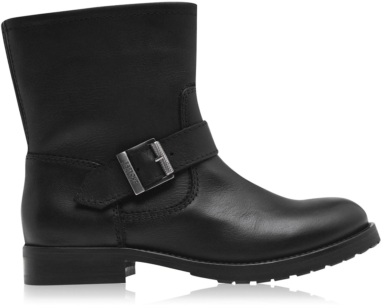 Barbour Baja Biker Boots Zwart