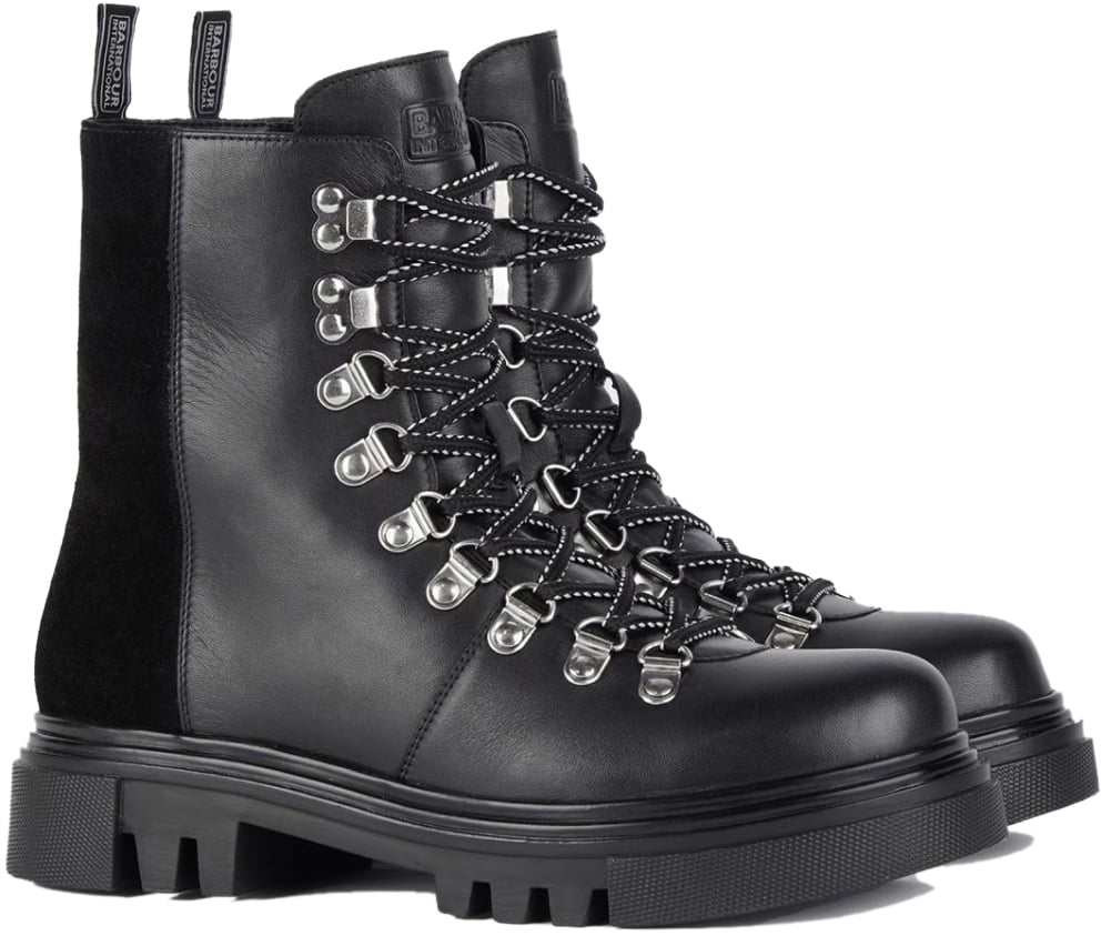 Barbour Drake Hiker Boots Zwart