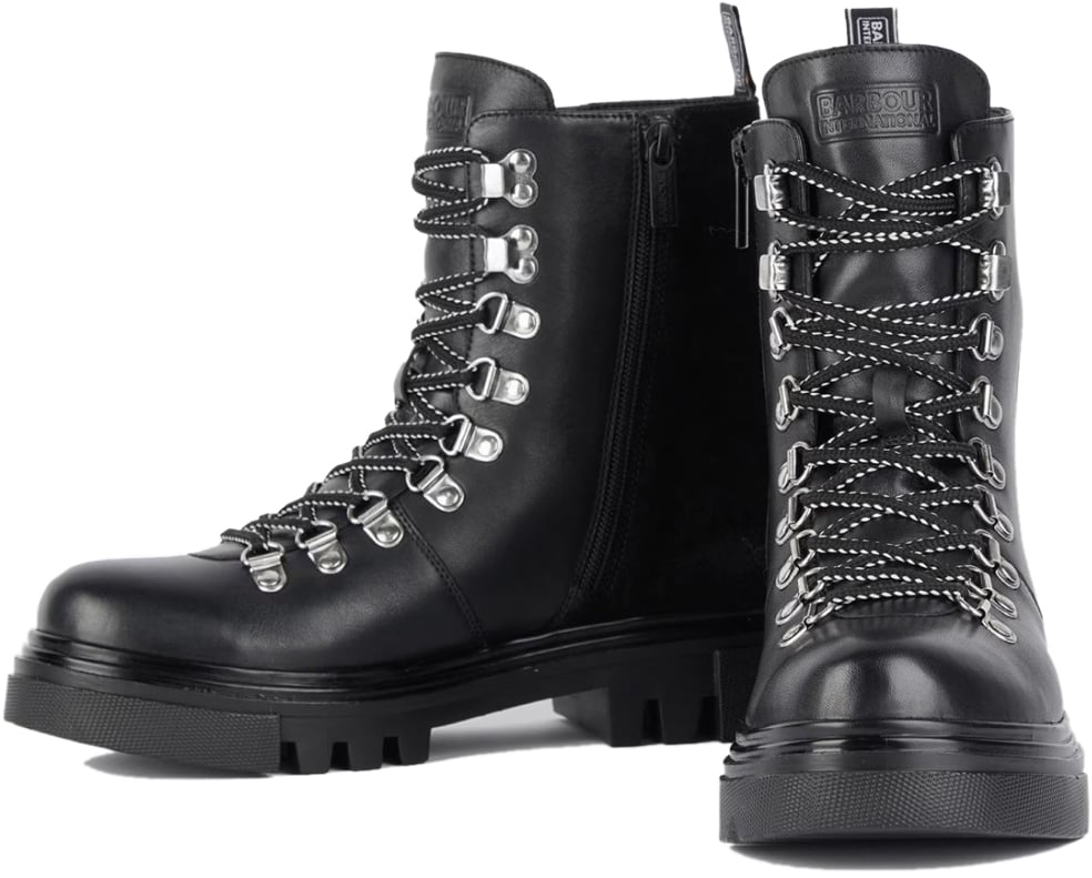 Barbour Drake Hiker Boots Zwart
