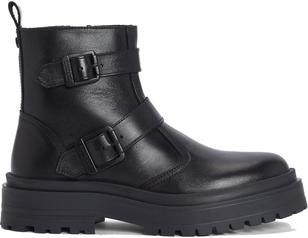 Barbour Tasmin Double-buckle Chelsea Boots Zwart
