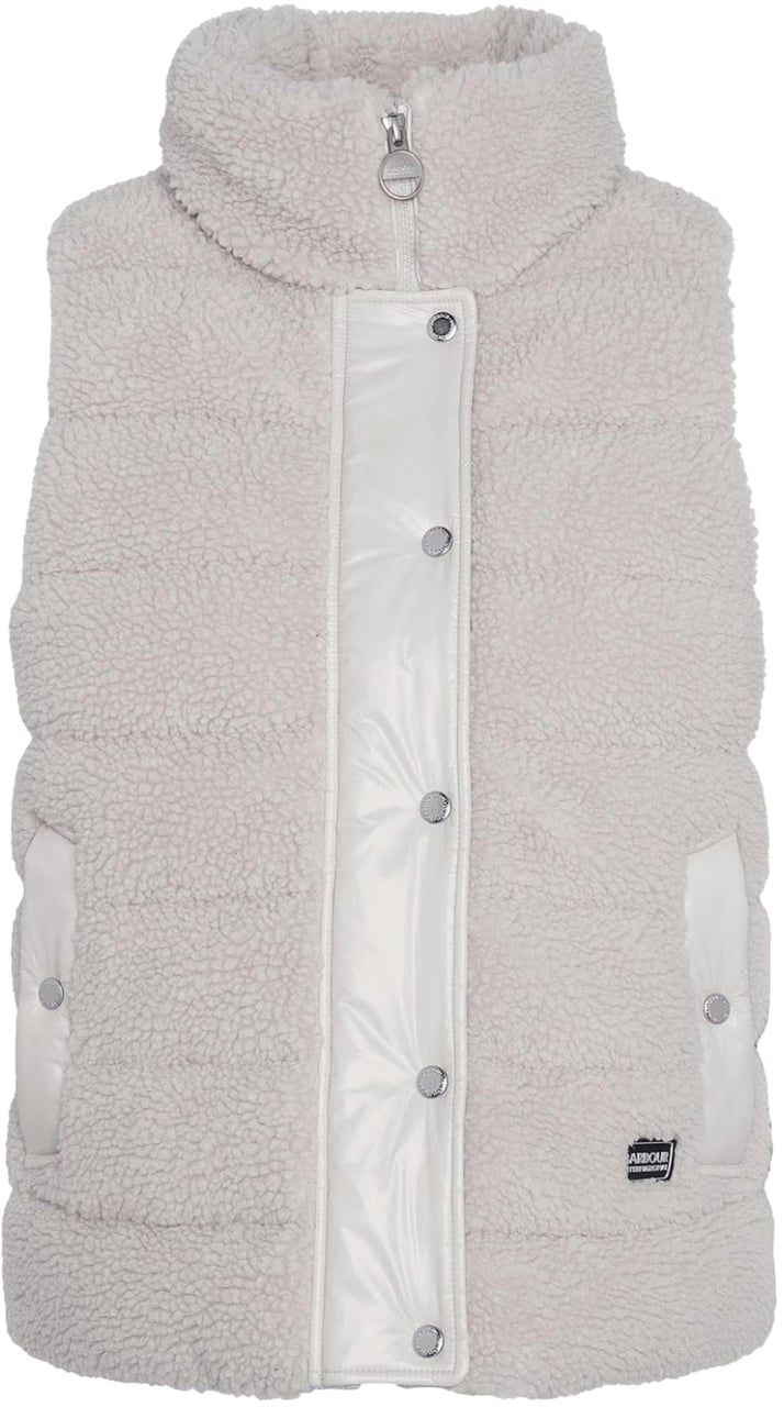 Barbour Archer Fleece Gilet Sherpa Vest Grijs