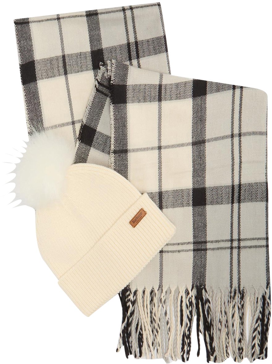Barbour Scarfs Monochrome Tartan Divers