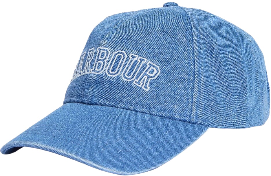 Barbour Hats Denim Blauw