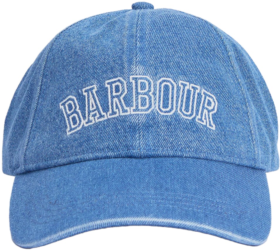 Barbour Hats Denim Blauw