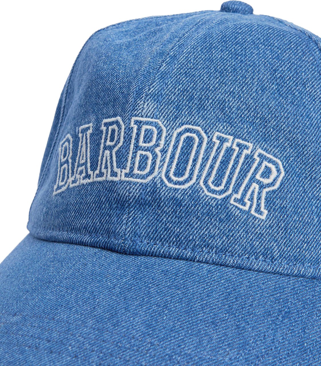 Barbour Hats Denim Blauw