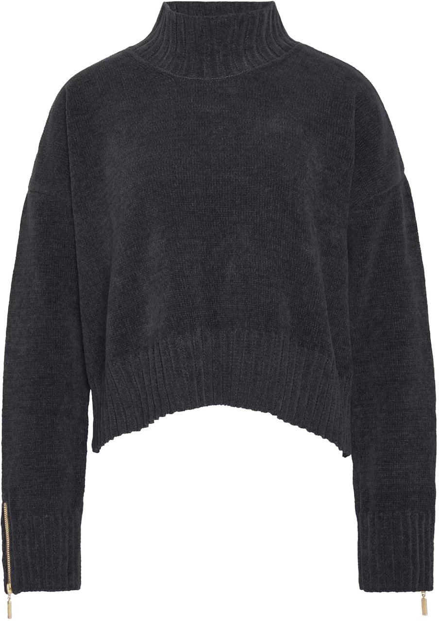 Barbour Milla Knitted High Neck Sweater Zwart