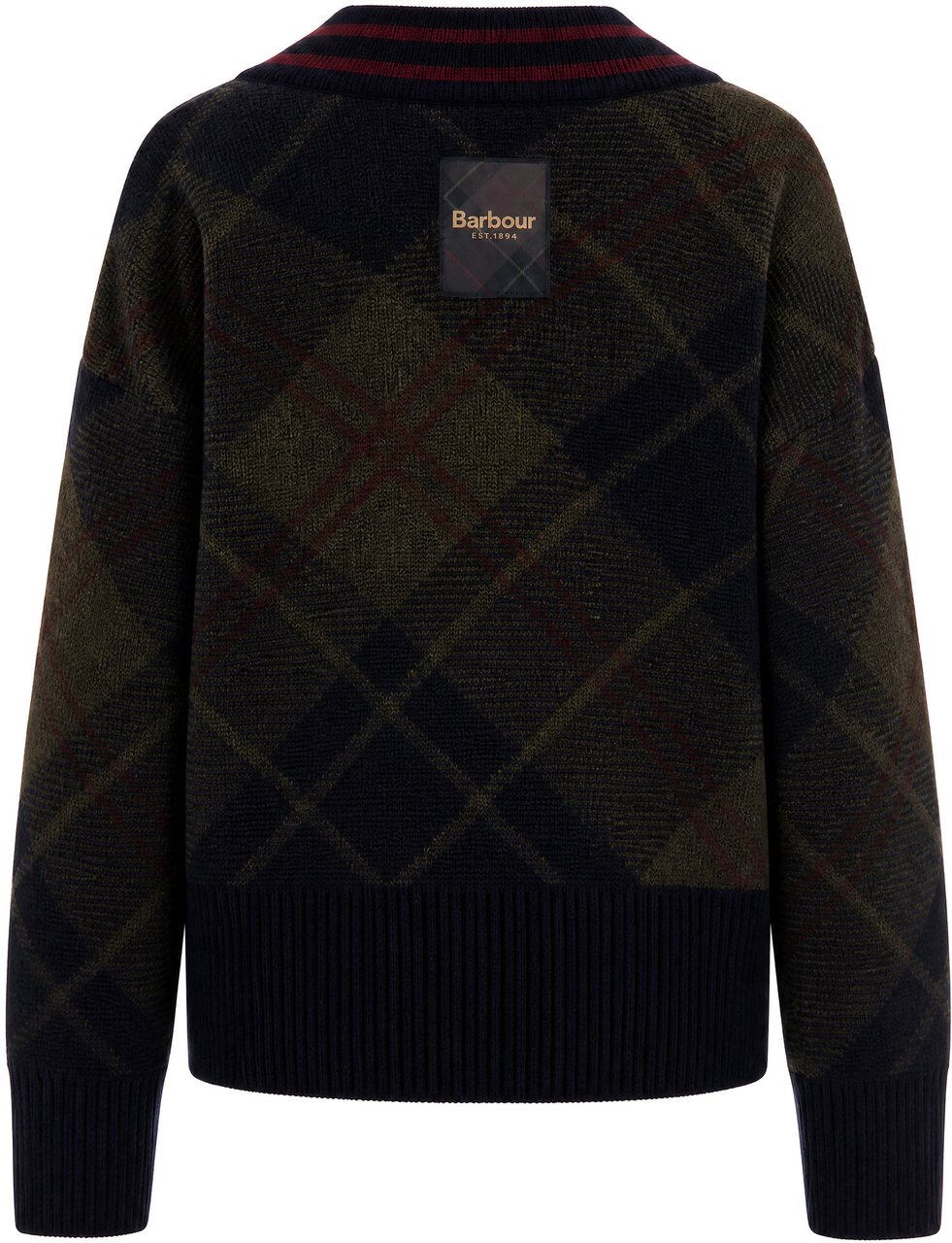 Barbour Sweaters Shadow Classic Tartan Donkergroen