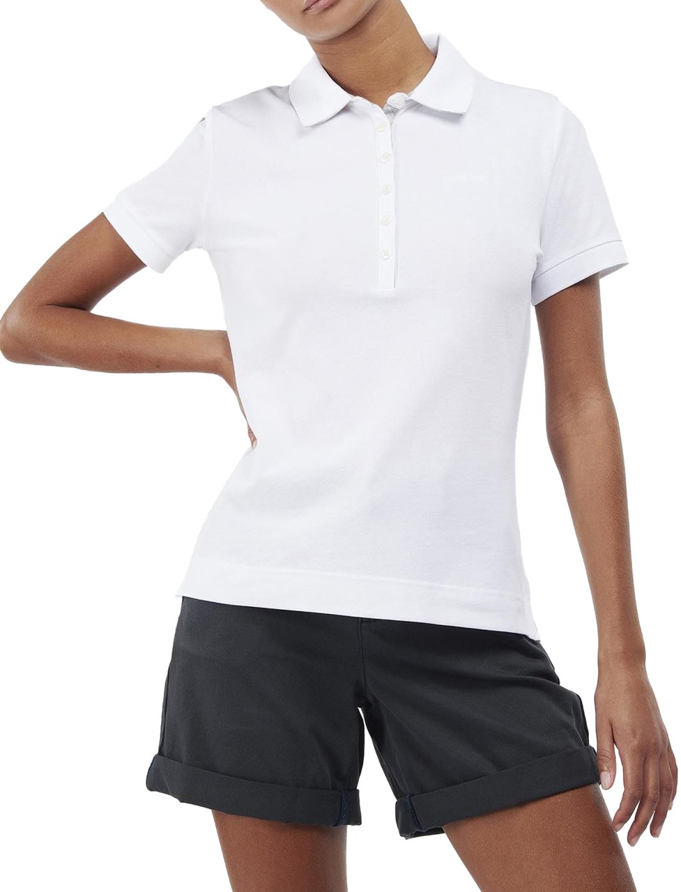 Barbour Portsdown Polo Shirt Wit