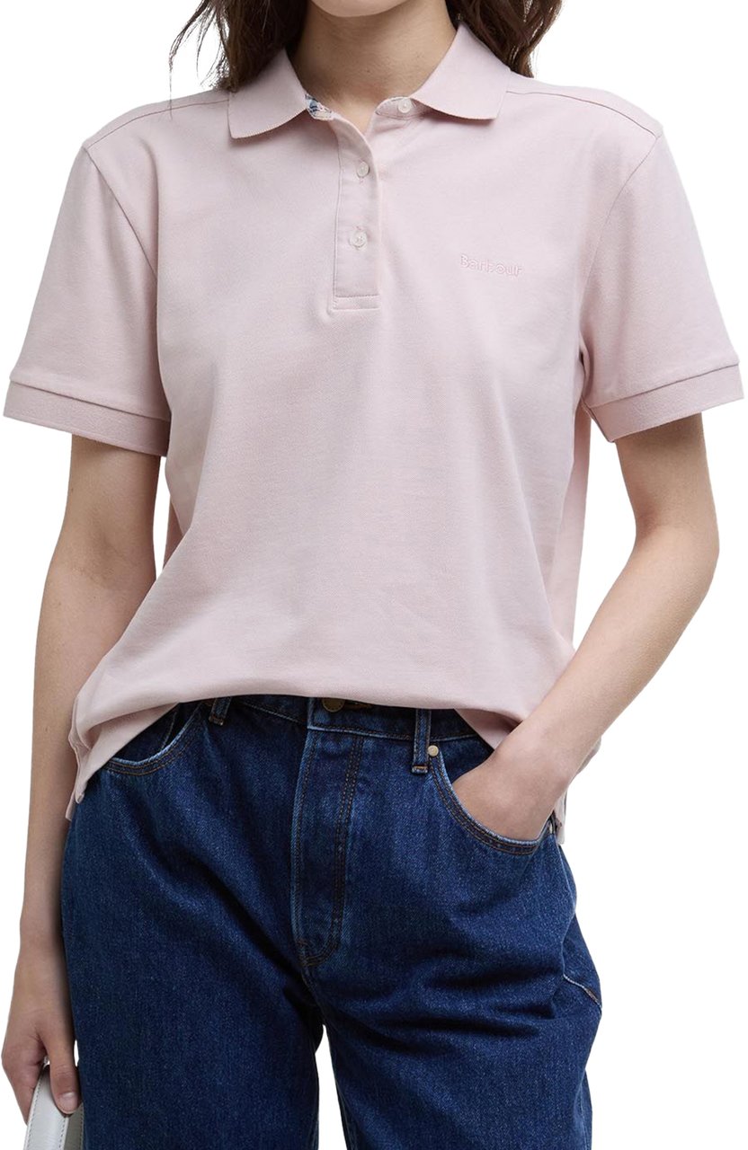 Barbour T-Shirts And Polos Pink Roze