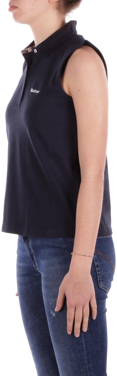 Barbour T-Shirts And Polos Blue Blauw