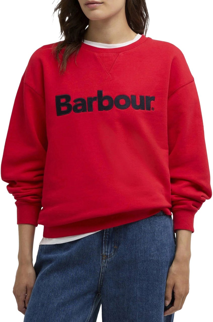 Barbour Sweaters Poppy Red Rood