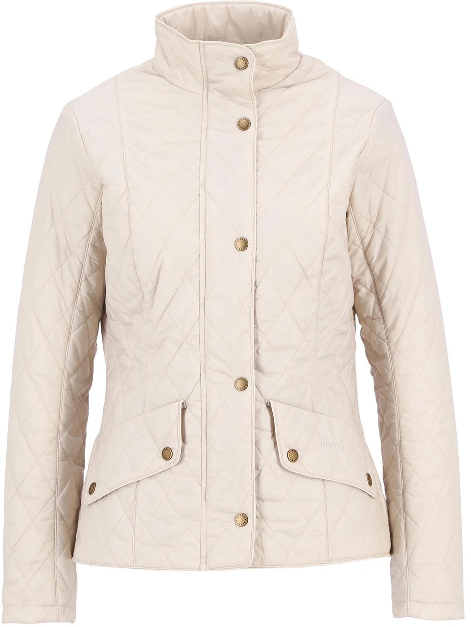 Barbour - Flyweight cavalry quilted jacket - LQU0228 - ST31 Pearl stone Wit