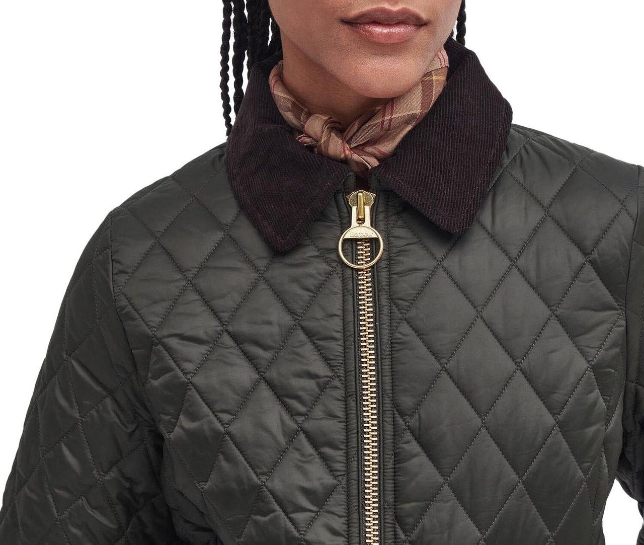 Barbour - Fitted beadnell quilted jacket - LQU1765 - SG91 Sage/ancient Groen