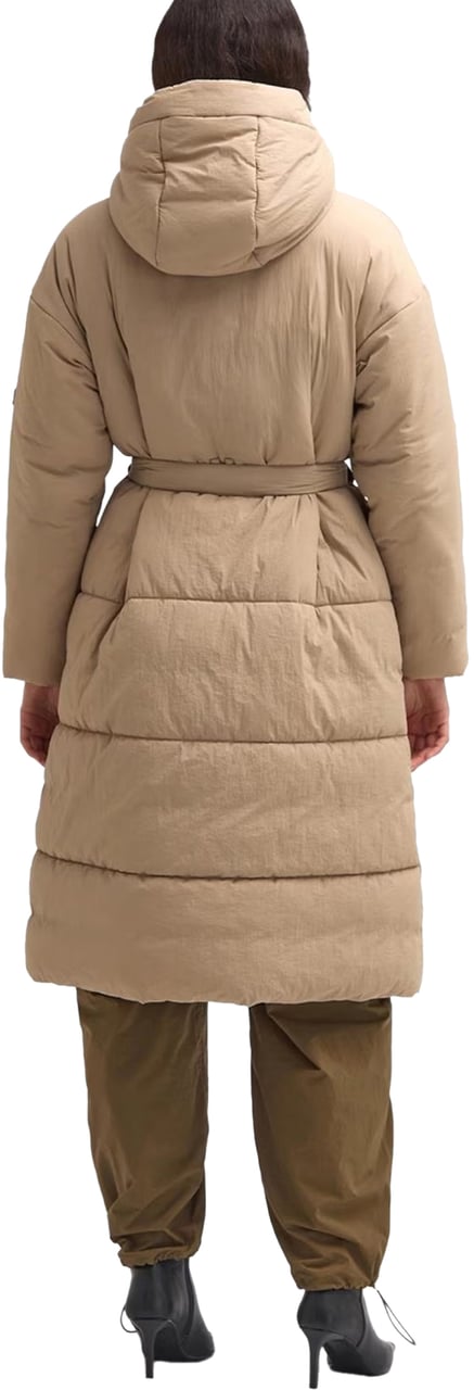 Barbour Serova Puffer Long Jacket Beige