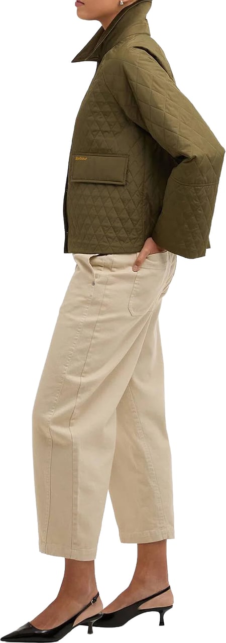 Barbour - Kirby quilted jacket - LQU1897 - GN93 Ivy green ancient Groen