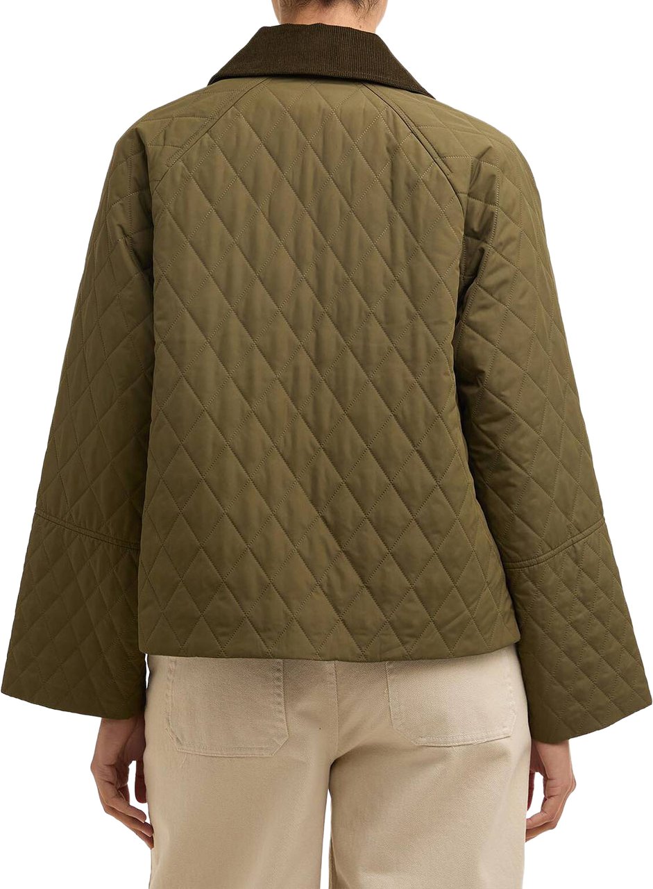 Barbour - Kirby quilted jacket - LQU1897 - GN93 Ivy green ancient Groen