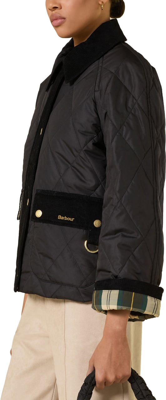 Barbour - Kilnwick quilted jacket - LQU1933 - 11 Black/ancient Zwart