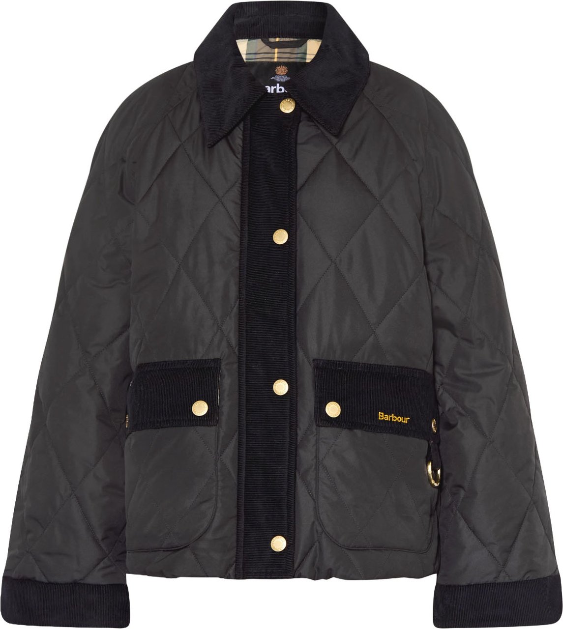 Barbour - Kilnwick quilted jacket - LQU1933 - 11 Black/ancient Zwart