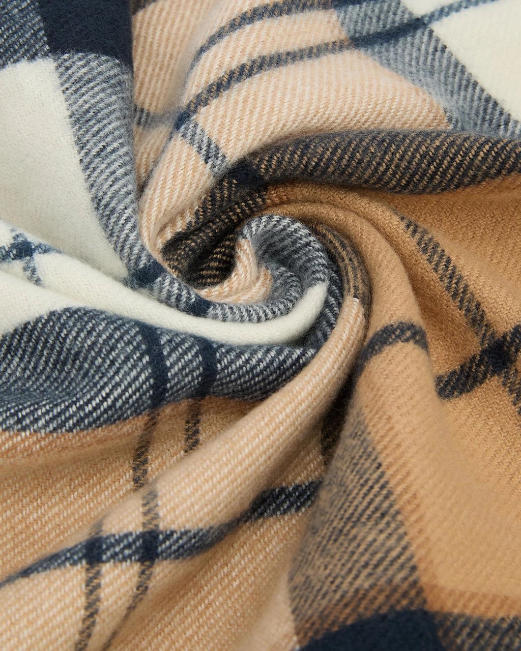 Barbour Scarfs Hessian Navy Tartan Navy
