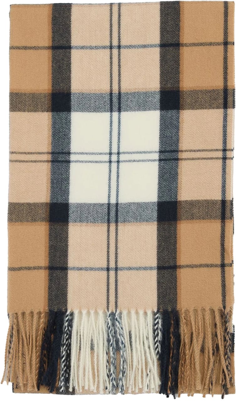 Barbour Scarfs Hessian Navy Tartan Navy