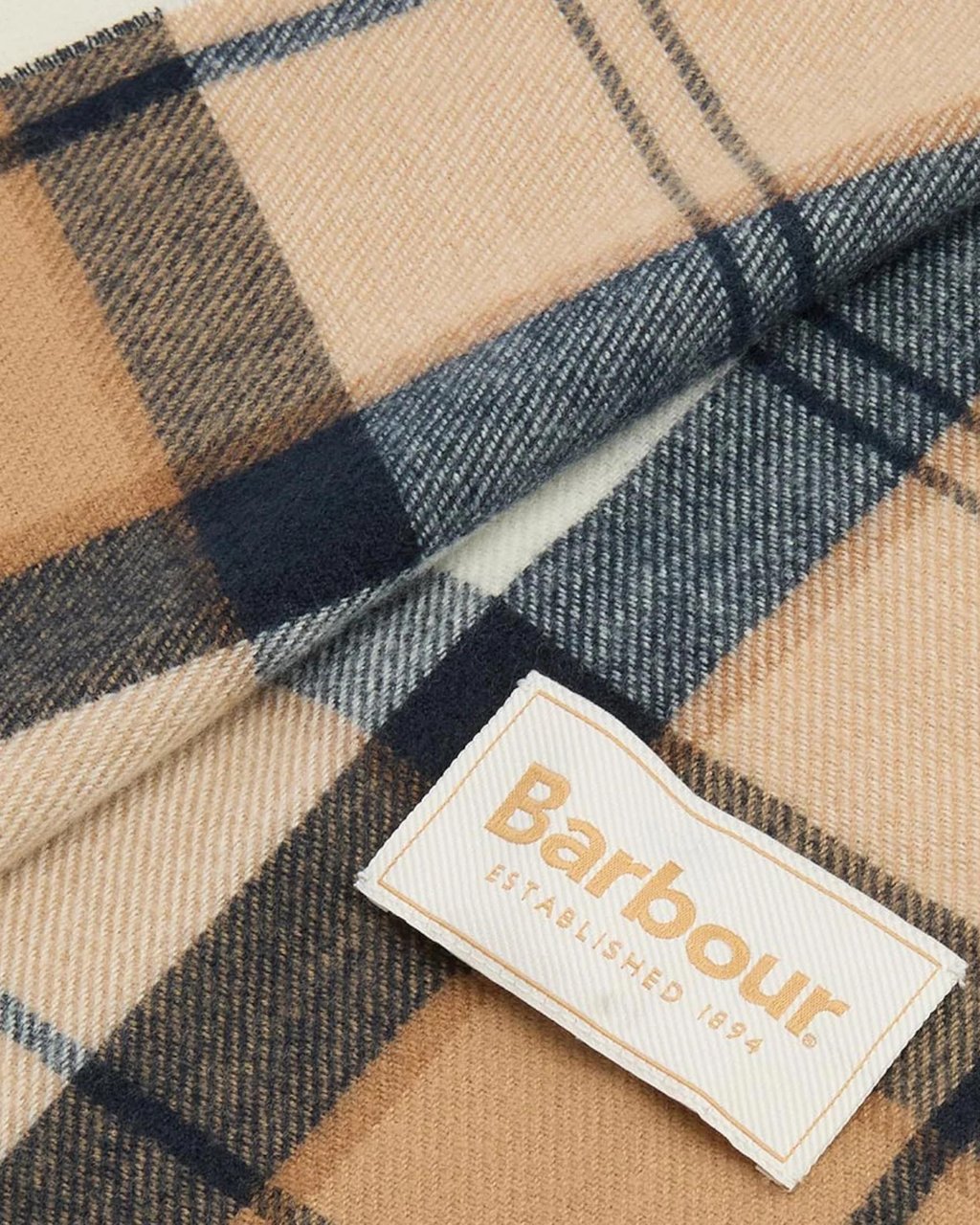 Barbour Scarfs Lt Birchwood Dress Ttn Beige