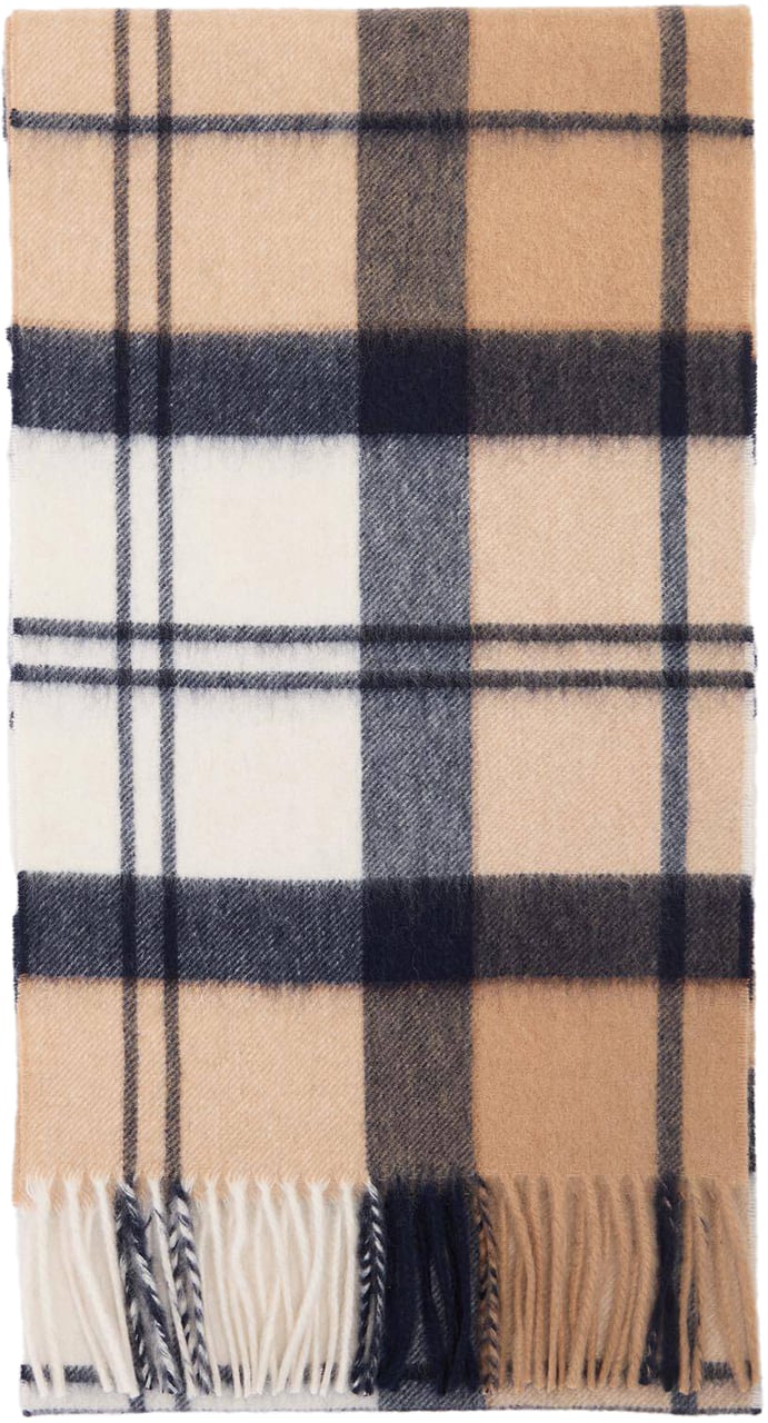 Barbour Scarfs Hessian Navy Bruin