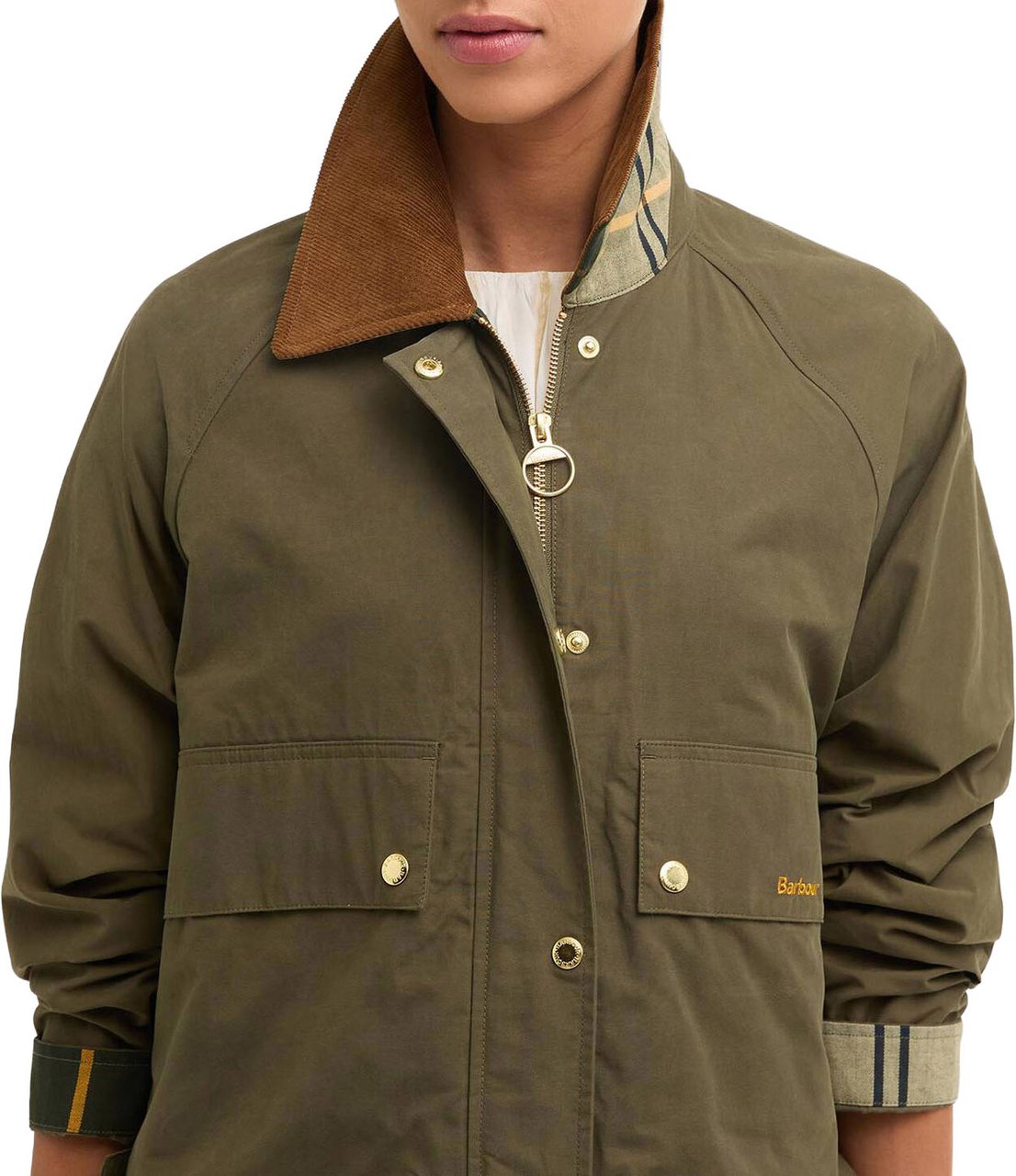 Barbour Barbour - Medland showerproof jacket - LSP0304 - OL72 Ivy green ancient Groen