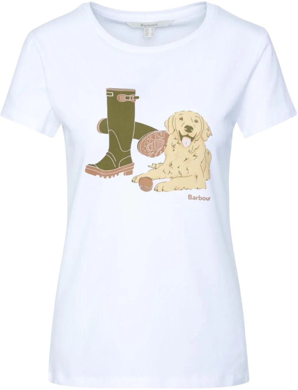 Barbour T-Shirts And Polos White Wit